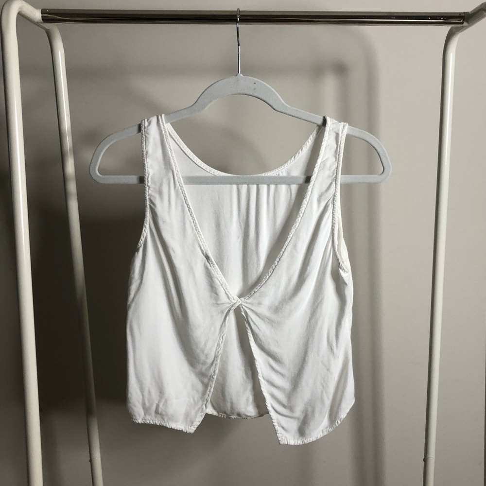 Brandy Melville rare Open back blouse